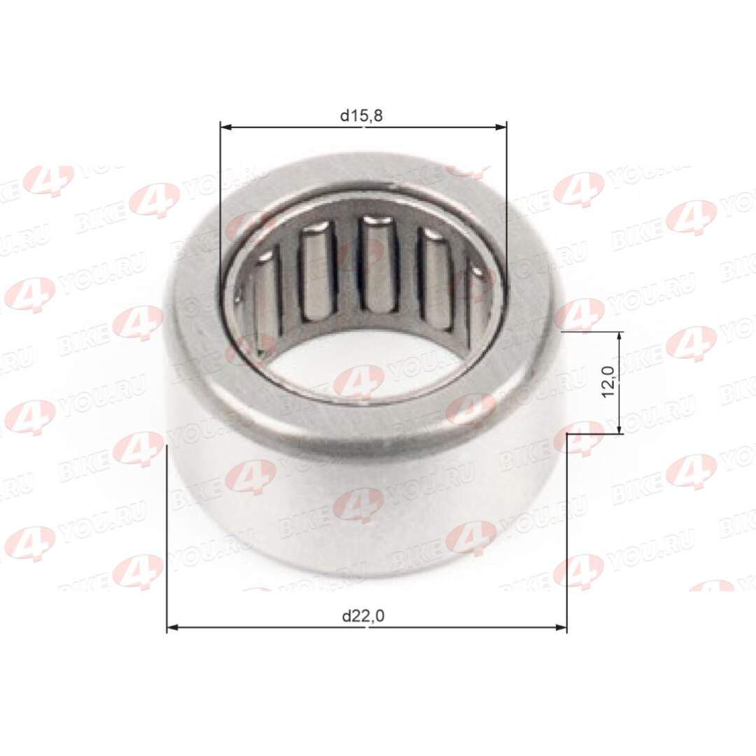 Подшипник NK13.5×22×12 первичного/вторичного вала 139FMB,147FMH 50-70см3