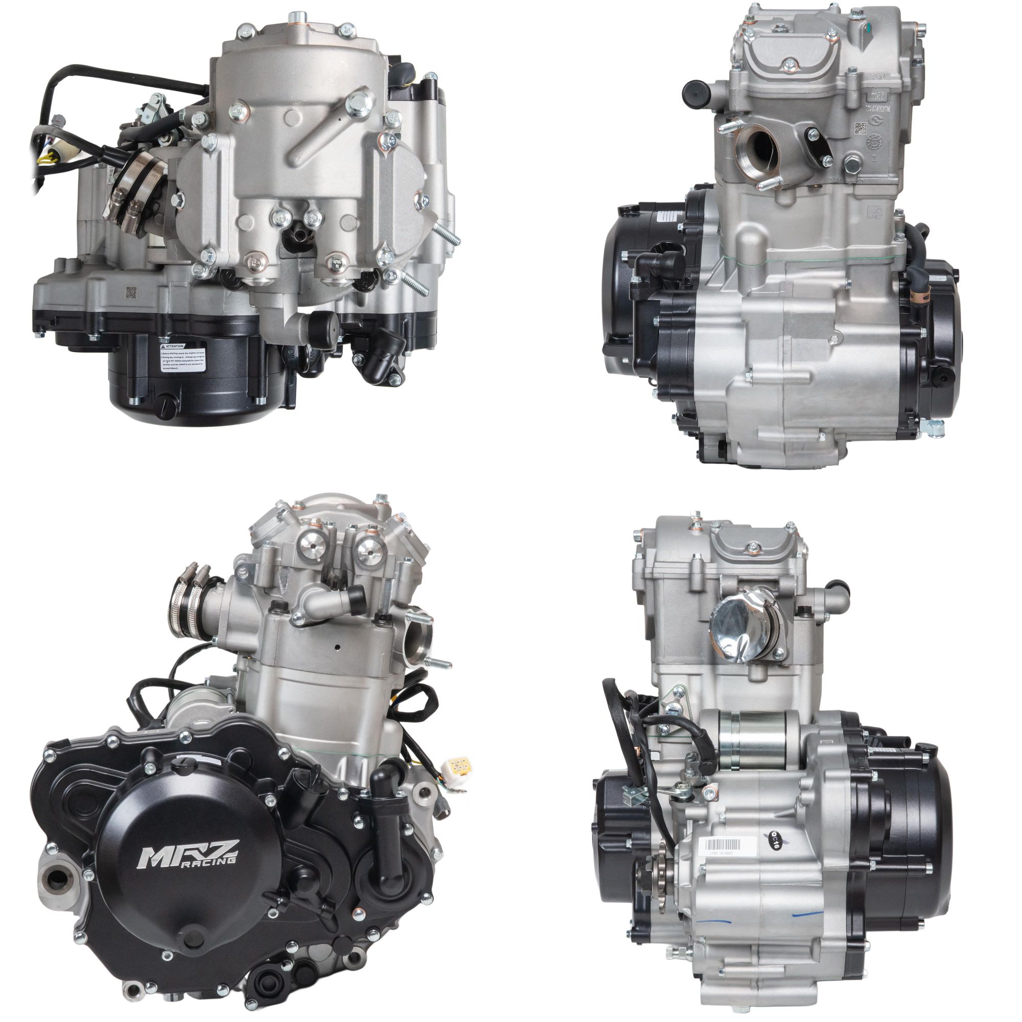 Двигатель 450см3 194MQ NC450 (94,5x64) Zongshen 4 клапана/водянка, полный