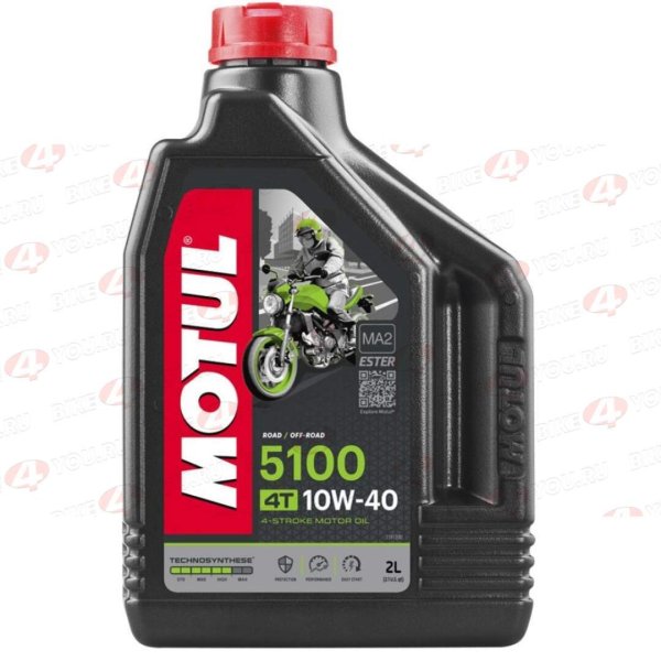 Масло моторное Motul 5100 4T 10W-40 2L