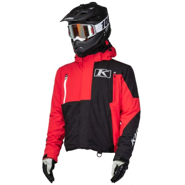 Куртка для снегохода KLIM KOMPOUND #1 black-red (текстиль) (S)