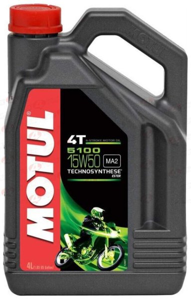 Масло моторное Motul 5100 4T 15W-50 4L